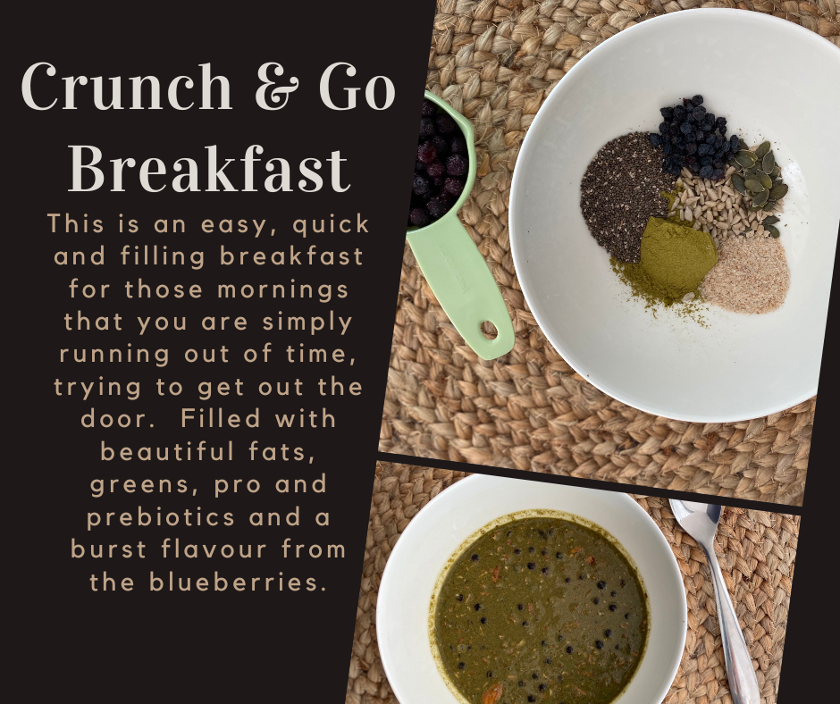 Crunch and Go Breakfast | Holistic Gut Health & Nutrition