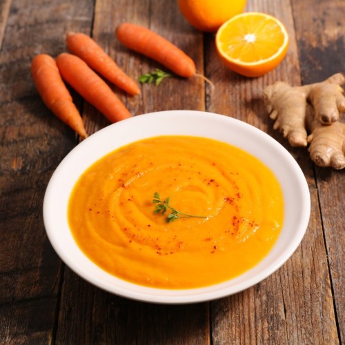 Warming Carrot Spice Soup